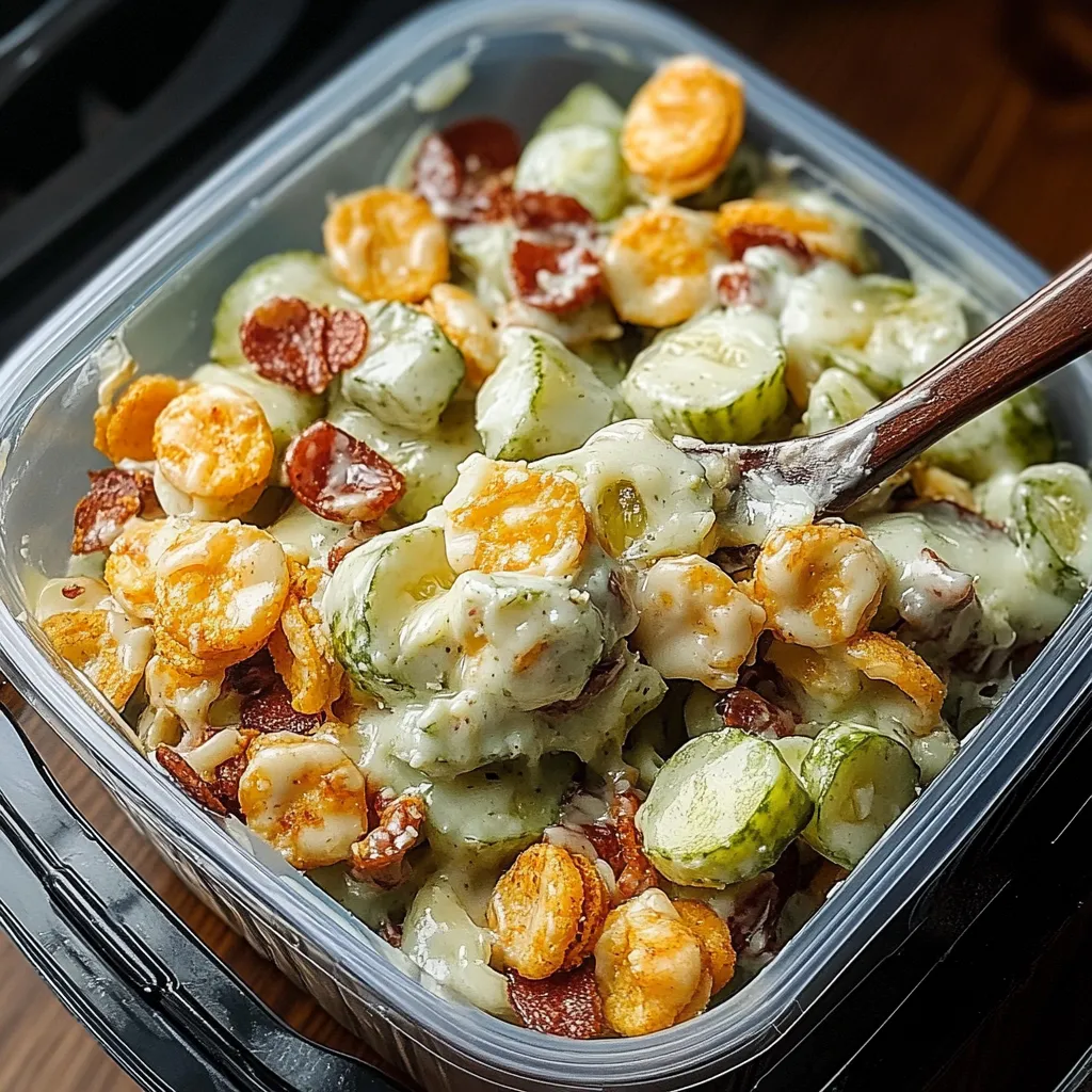 Cucumber appetizer