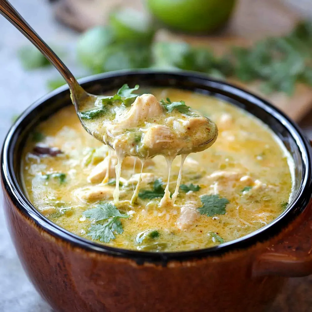 Creamy Chicken Enchilada Soup