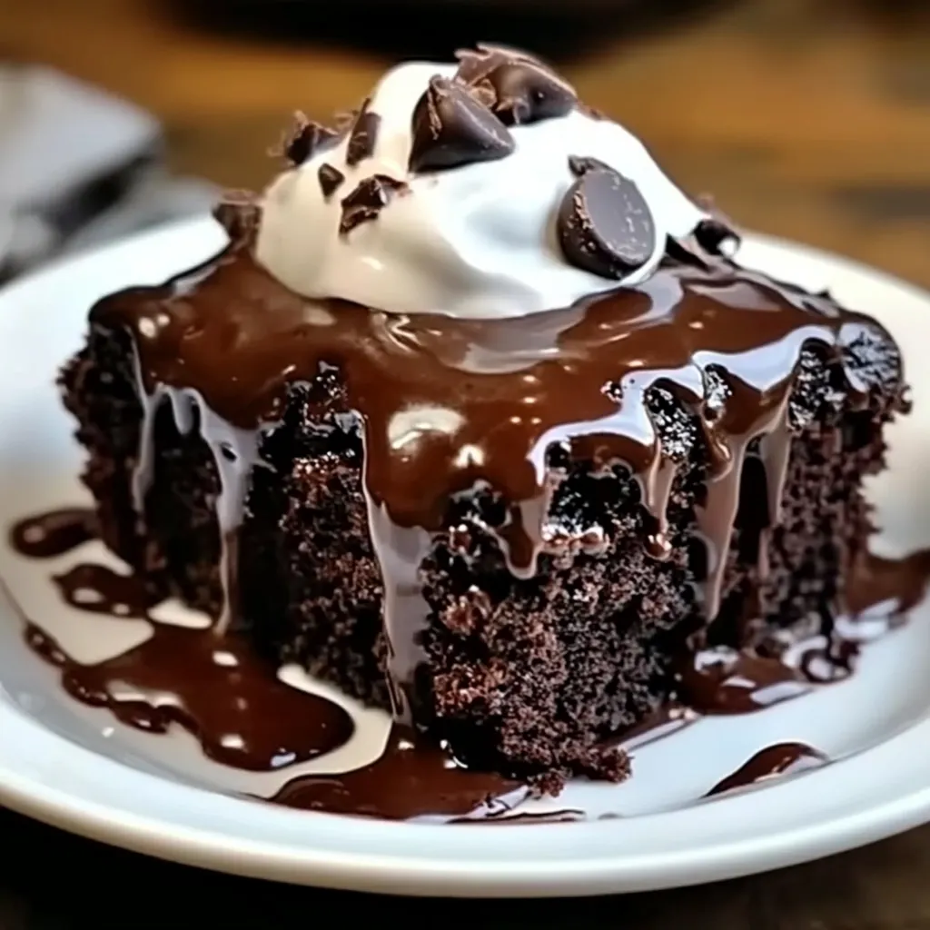 Fudgy chocolate dessert