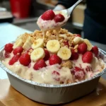 Strawberry Banana Pudding