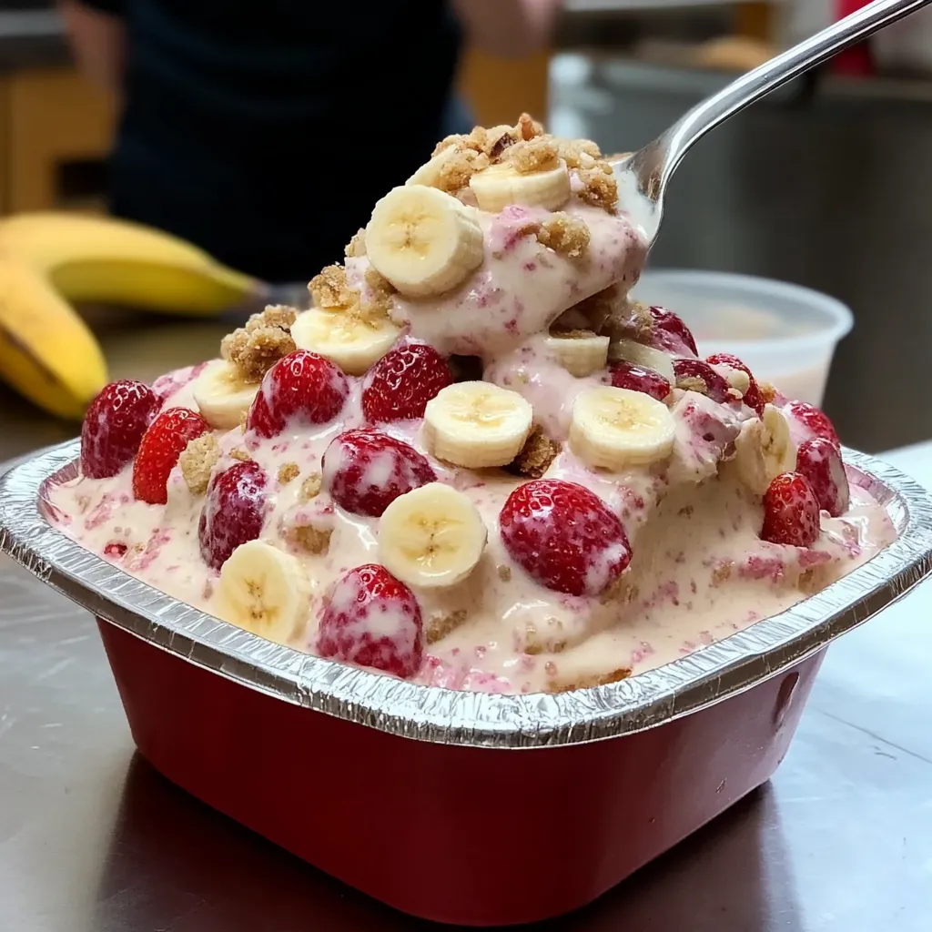 Strawberry Banana Dessert