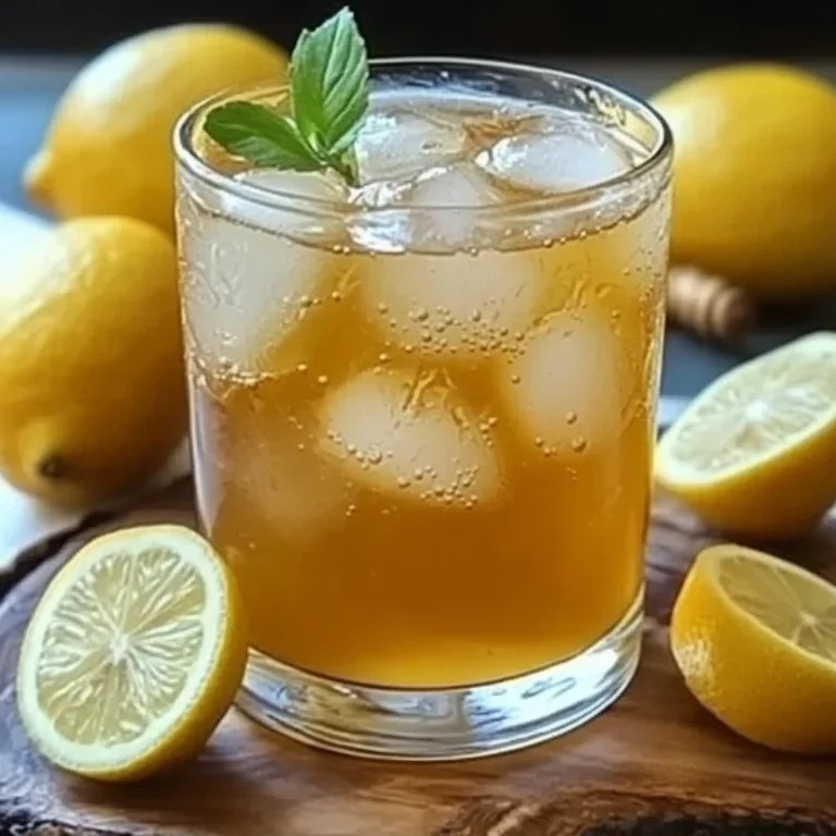 Learn how to make a refreshing Lemon Ginger Iced Green Tea with Honey. A low-calorie, antioxidant-rich drink perfect for any season.