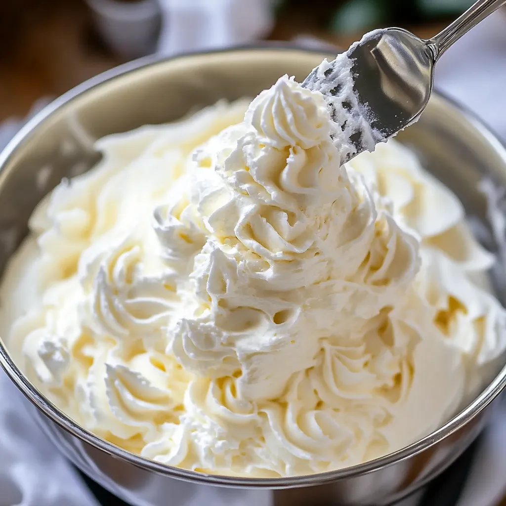 Light and fluffy frosting