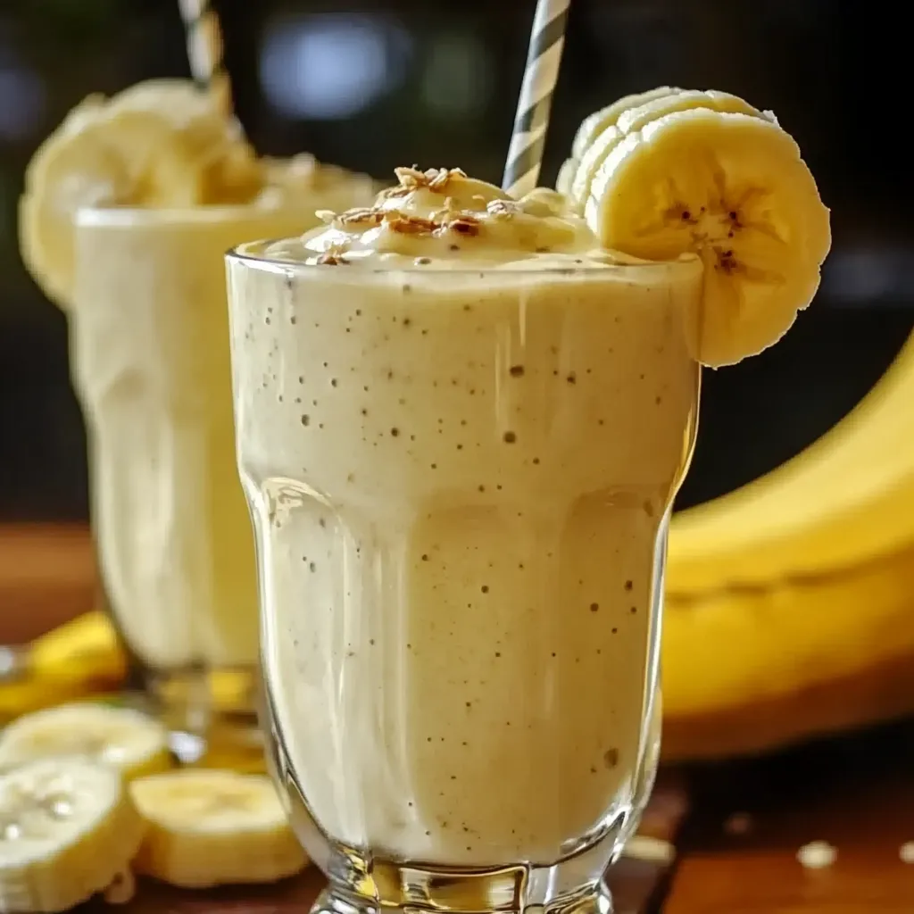 Banana and pineapple smoothie