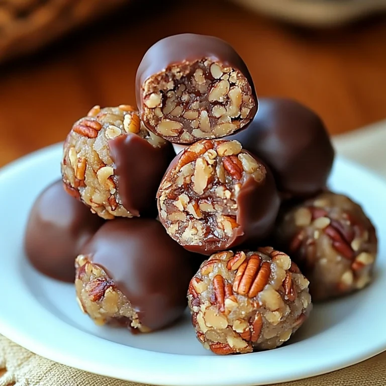 No-Bake Pecan Pie Balls