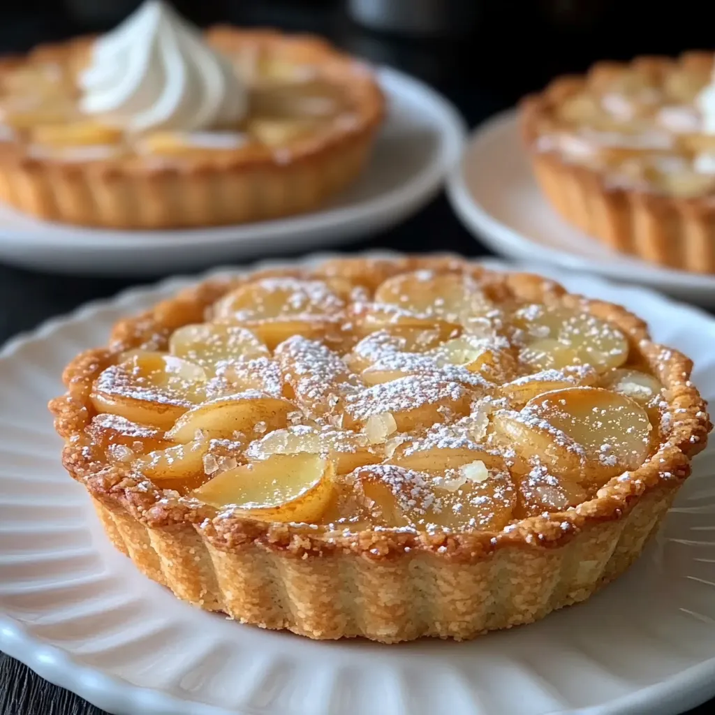 French almond tart