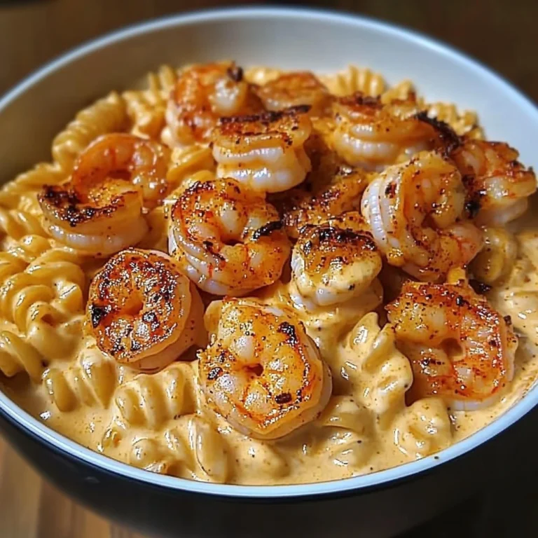 Creamy Cajun Shrimp and Chicken Pasta