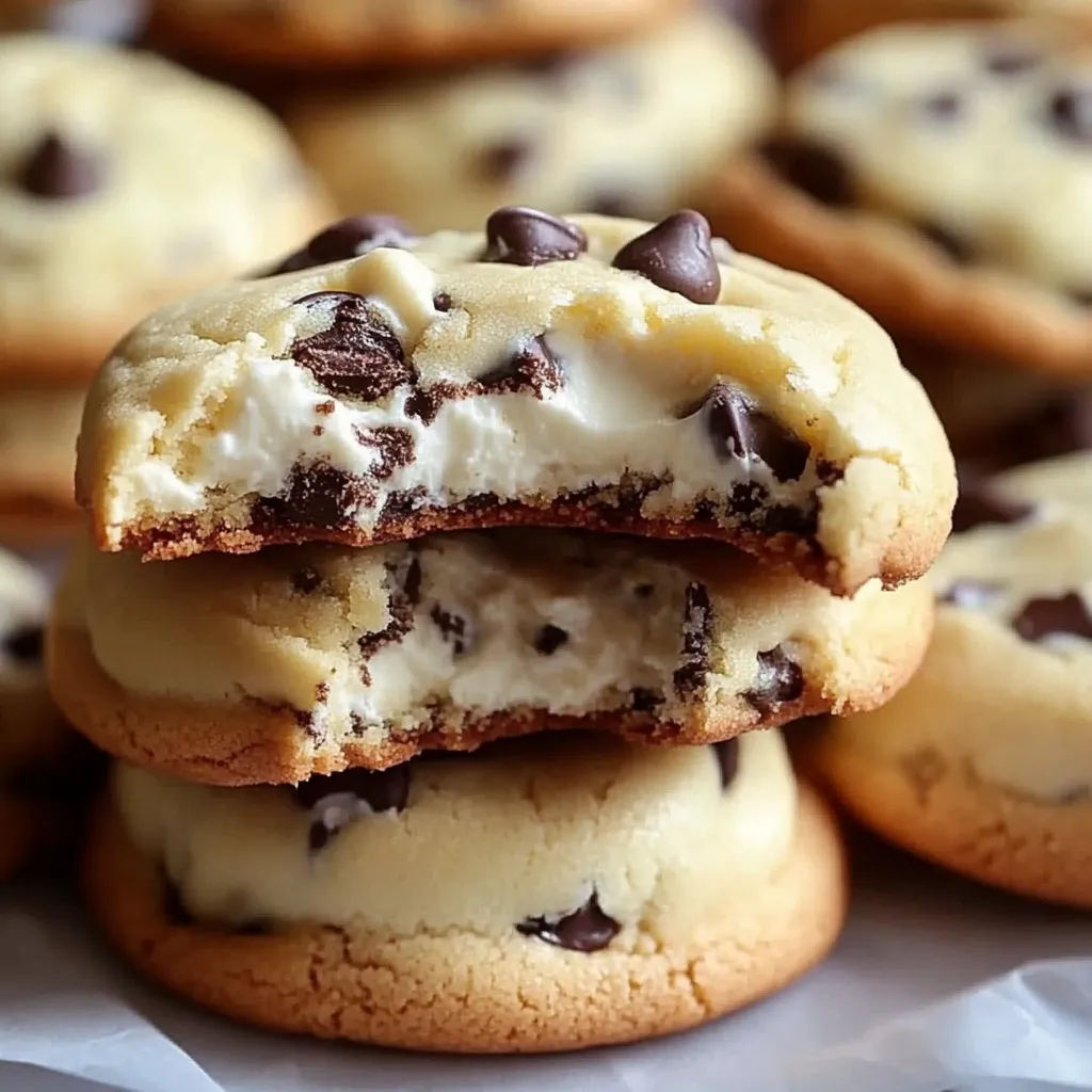 Chocolate Cheesecake Cookies