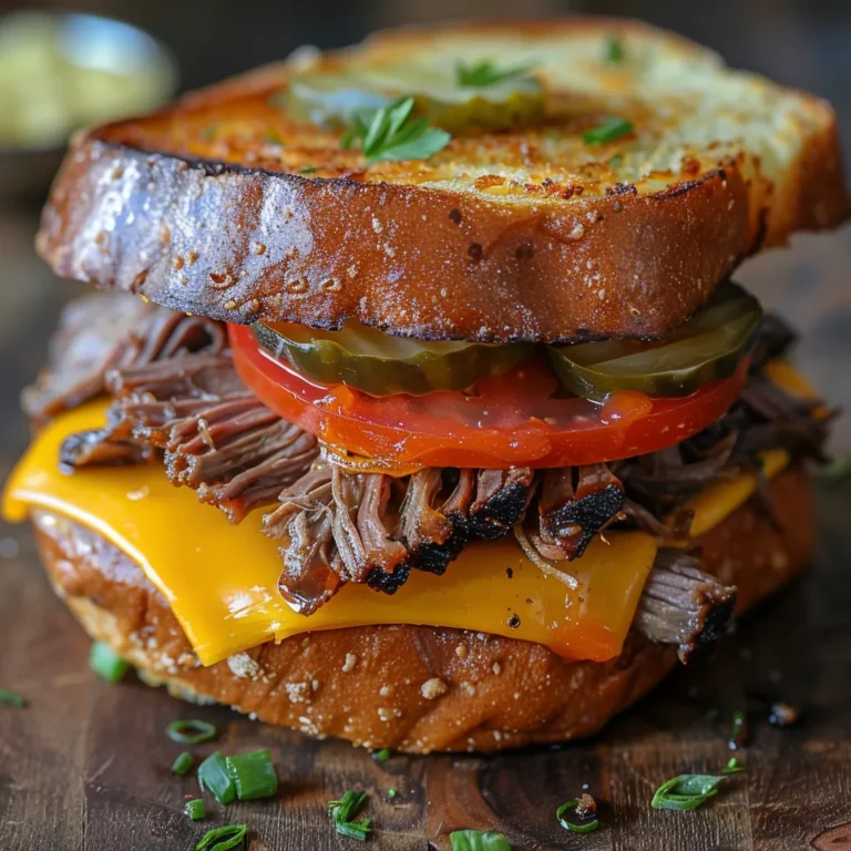 Copycat Beef & Cheddar Sandwich