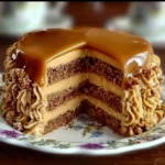 Butterscotch Cake with Caramel Frosting