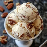 Homemade Butter Pecan Ice Cream