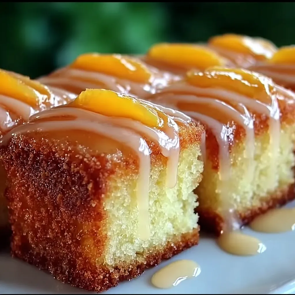 Peach Cobbler Pound Cake Twinkies
