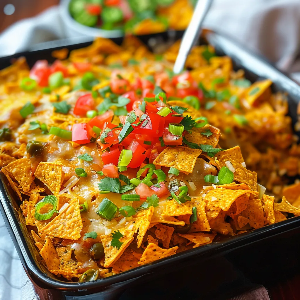 Dorito Casserole with Ground Beef