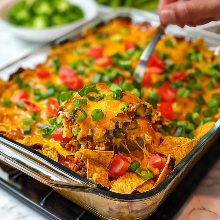 Dorito Casserole with Ground Beef