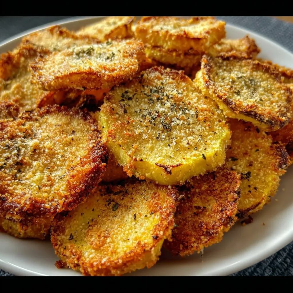 oven-fried squash