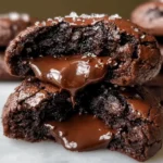 Chocolate Lava Brownie Cookies