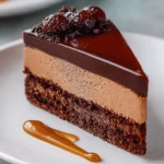 Chocolate Caramel Mousse Cake