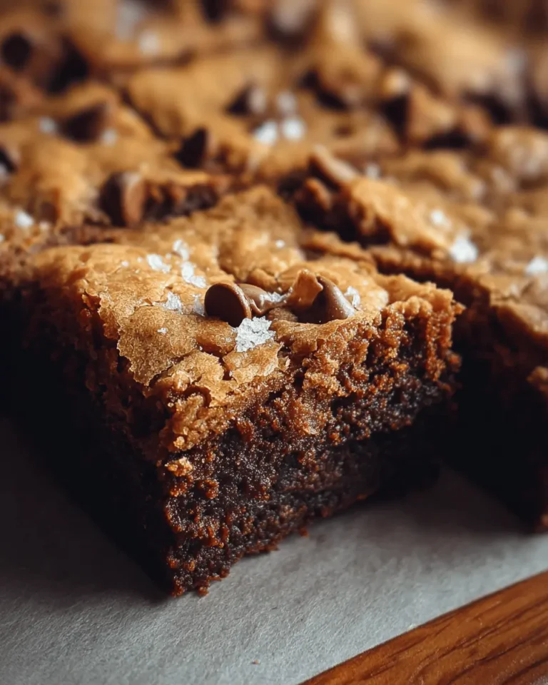 Chocolate Blondie Brownies