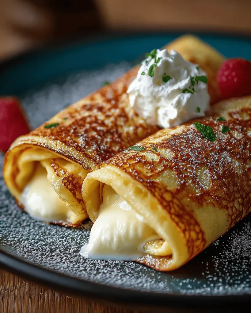 Keto Cream Cheese Blintz