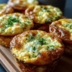 Fluffy Cottage Cheese Egg Muffins