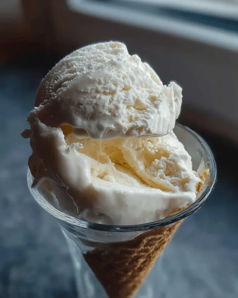 Homemade Vanilla Ice Cream recipe