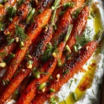 Roasted Carrots with Whipped Ricotta and Hot Honey