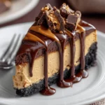Chocolate Peanut Butter Cheesecake