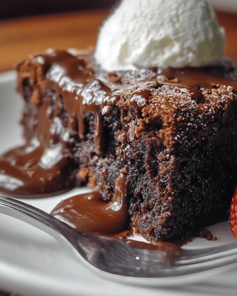 Chocolate Earthquake Cake