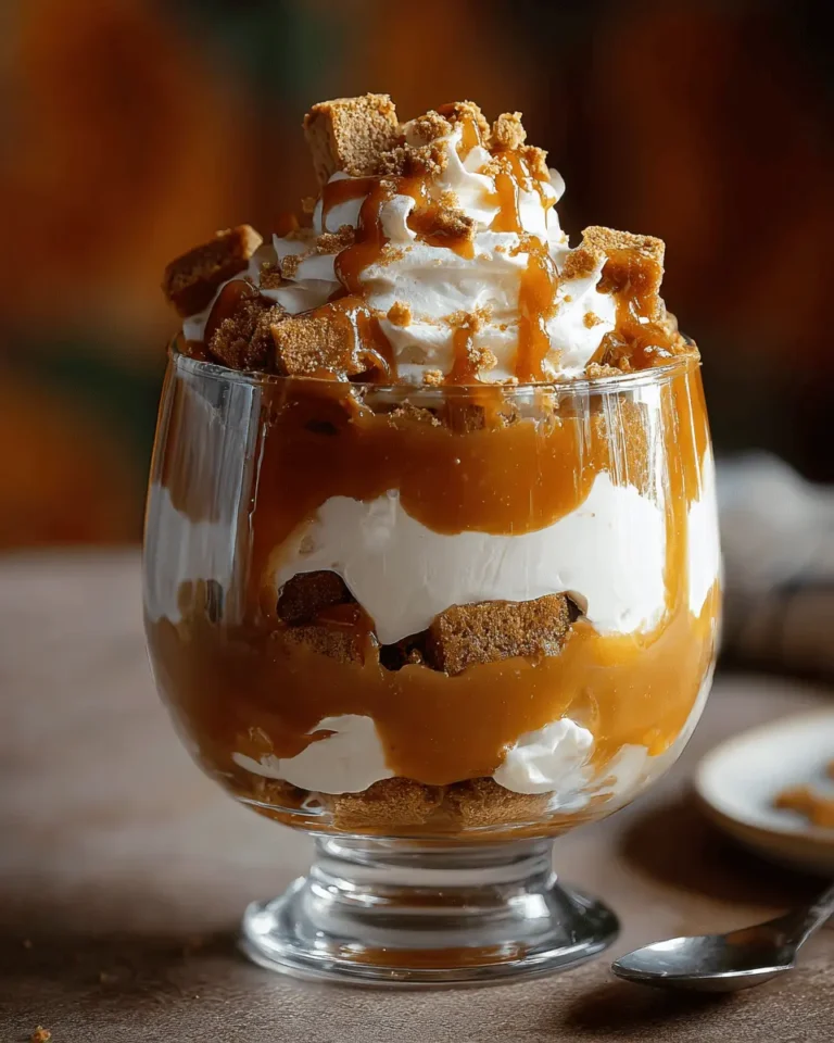Caramel Pumpkin Trifles