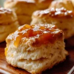 Peach Butter Swim Biscuits
