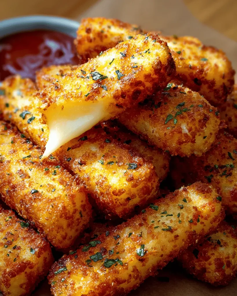 Potato Cheese Sticks Crispy