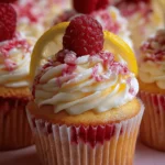 Raspberry Lemon Heaven Cupcakes
