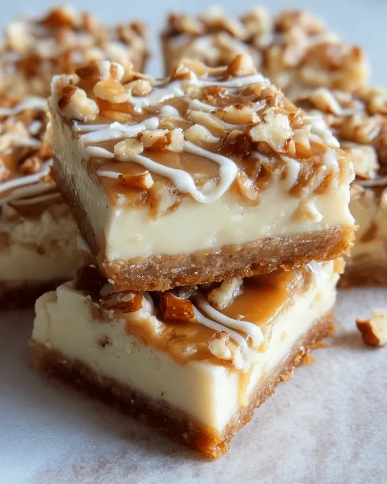 White Chocolate Butter Toffee Bars