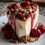 Cherry Pecan Cheesecake Lush