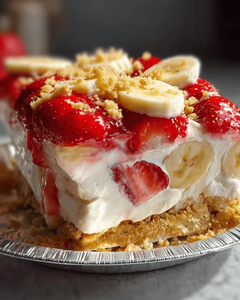Strawberry Cheesecake Banana Pudding