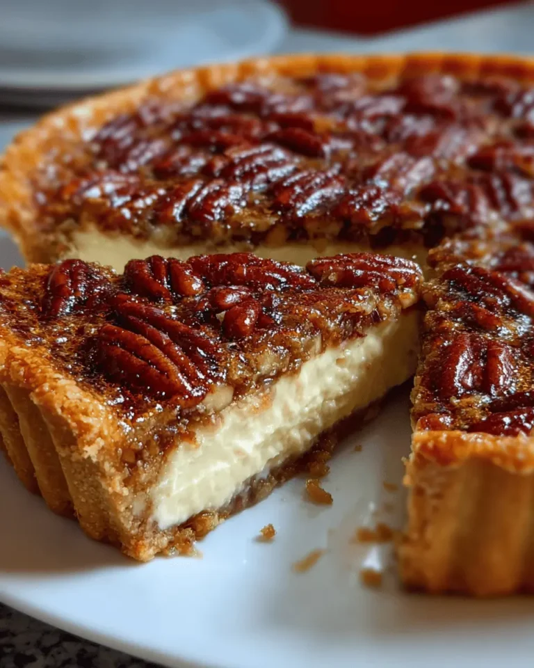 Pecan Cheesecake Pie