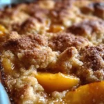 Old Time Oven Peach Cobbler