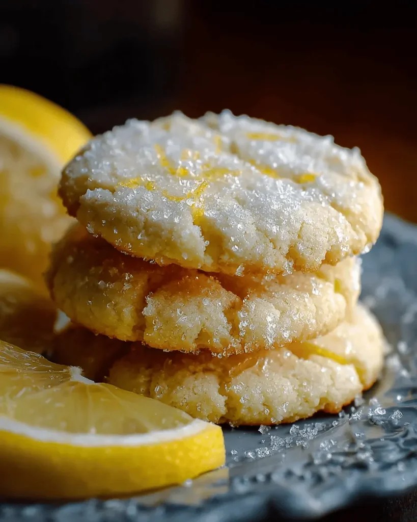 Lemon Sugar Cookies