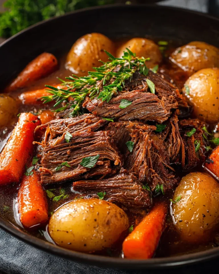 Slow Cooker Amish Pot Roast