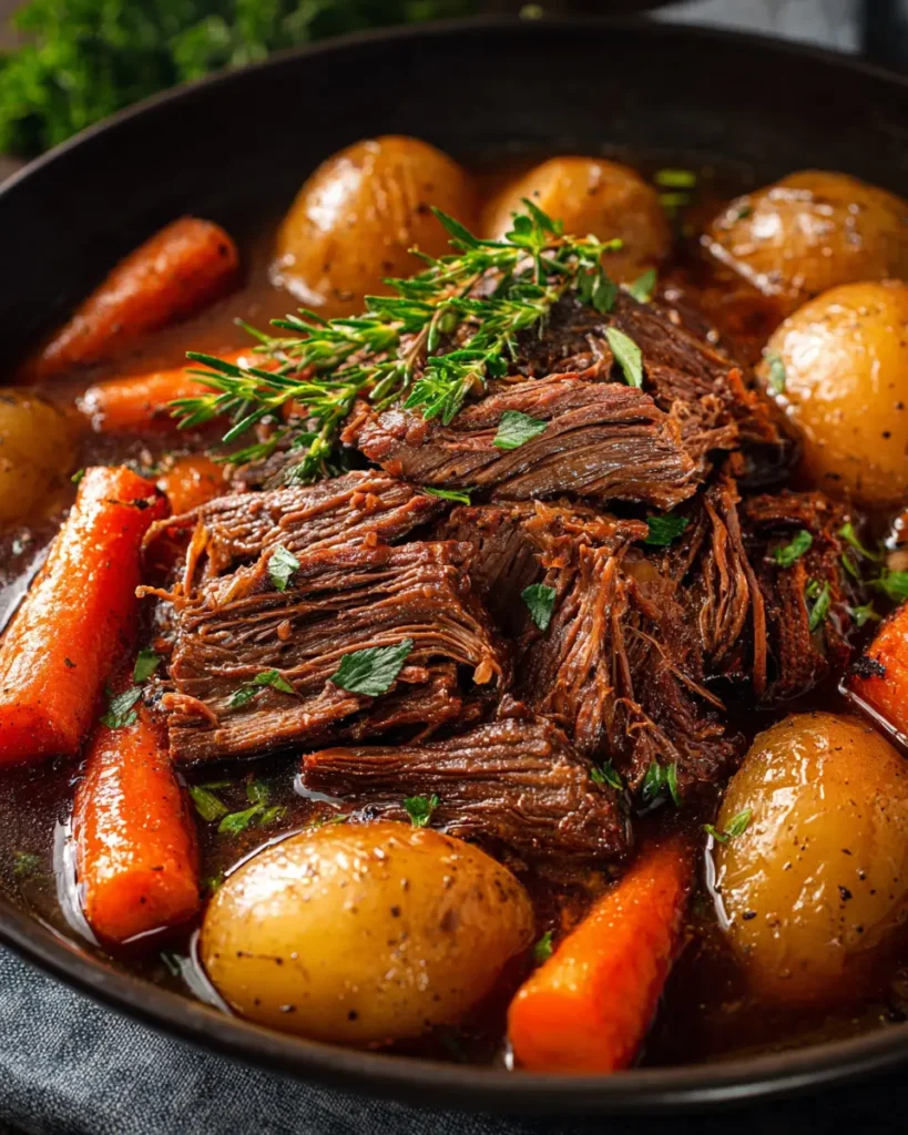 Slow Cooker Amish Pot Roast
