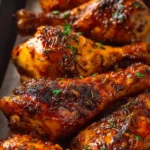 Baked Chicken Legs (with Best Marinade)