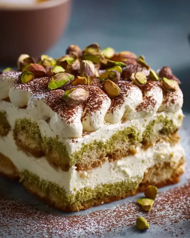 Pistachio Tiramisu
