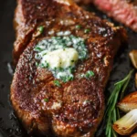 Pan-Seared Steak with Garlic Butter