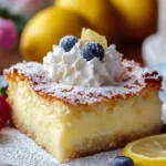 Lemon Cream Cheese Dump Cake