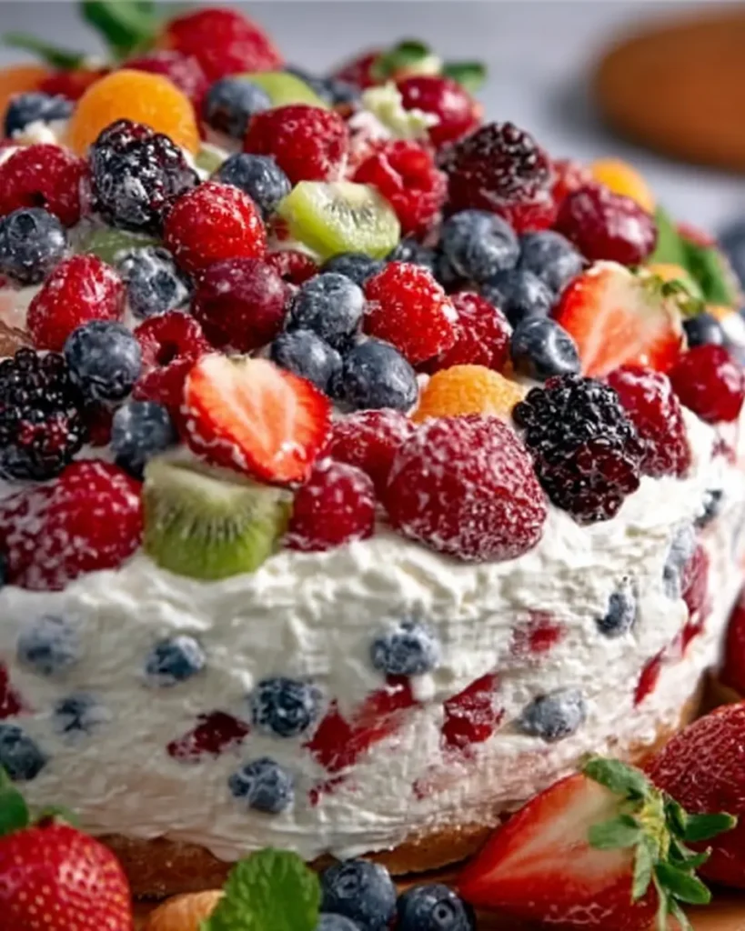 Cheesecake Summer Fruit Salad