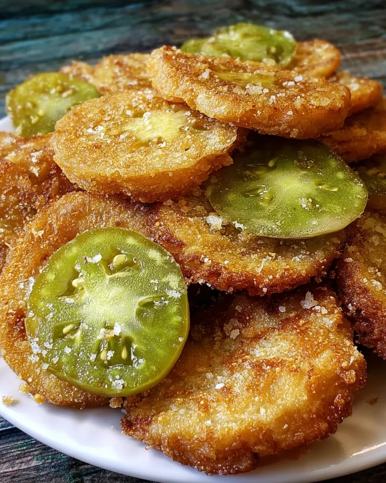 Fried Canned Green Tomatoes