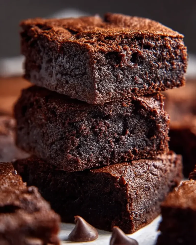 Protein Cottage Cheese Flourless Brownies