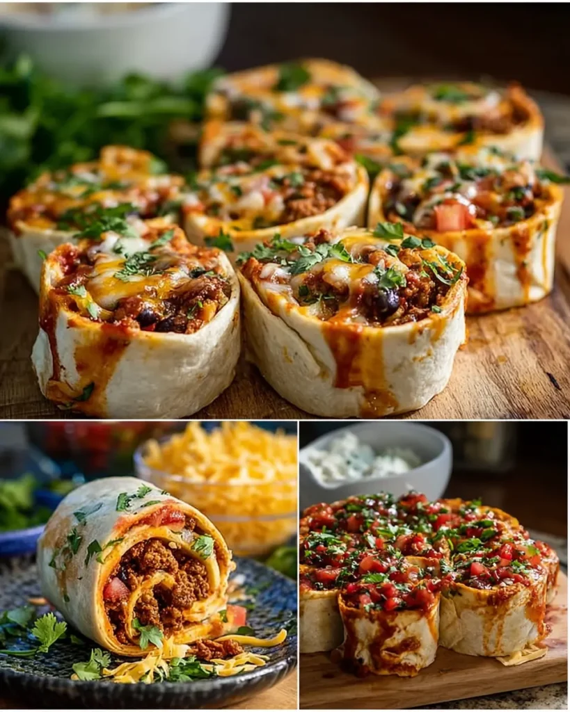 Taco Pinwheel Roll Ups
