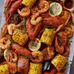 Garlic Butter Cajun Seafood Boil