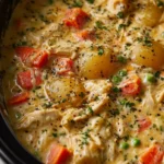 Creamy Cheesy Crockpot Chicken Stew The Best Cozy Comfort Food